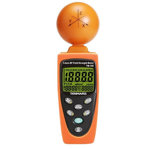 3 Axis RF Field Strength Meter 50MHz to 3.5GHzModel: TM-195 | Advancom ...