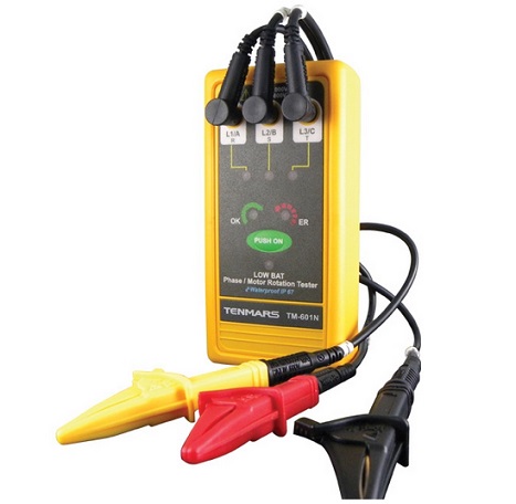 3 Phase/ Motor Rotation TesterModel: TM-601N & TM-604 | Advancom ...